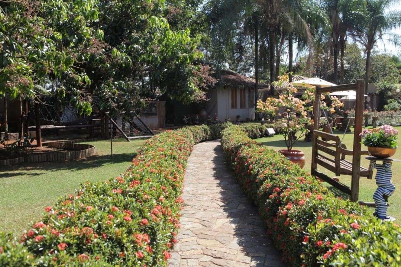 Sertãozinho Hotel Pousada Chale Das Flores מראה חיצוני תמונה